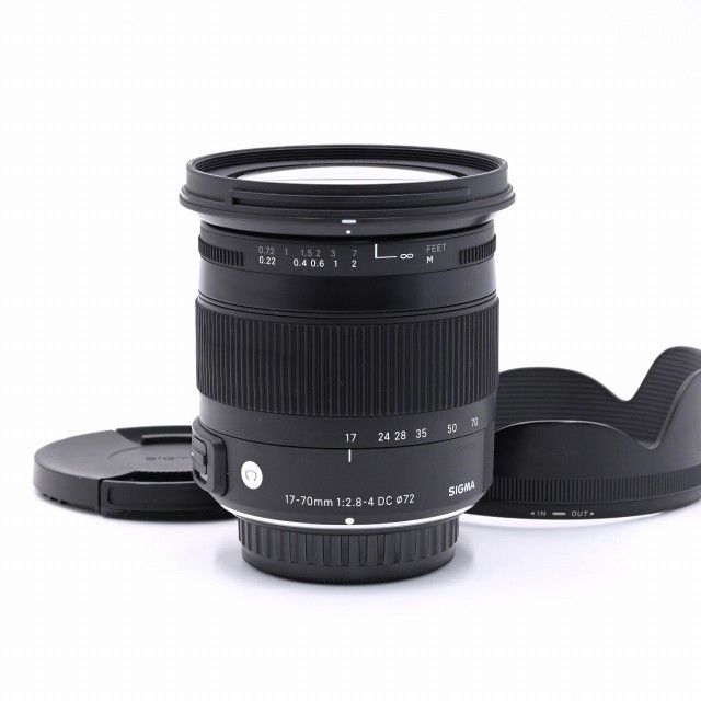 ≪極上品≫ SIGMA 17-70mm F2.8-4 DC MACRO HSM Contemporary