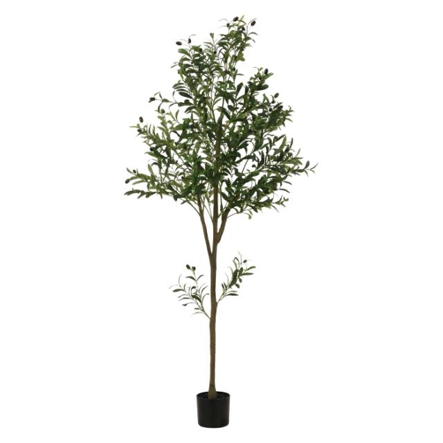 フェイクグリーン オリーブ 180cm ジョイント 41122 観葉植物 インテリア 人工観葉 植物 家 自宅 植物 リビング 居間 オシャレ 送料無料