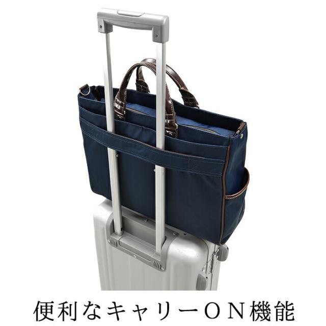 ビジネスバッグ 26661-01 26661-02 26661-03トートバッグ メンズ B4 大容量 軽量 3way ケーブルホール 多機能 通勤  KBN26661 GRAFIT グラフィット 送料無料_11