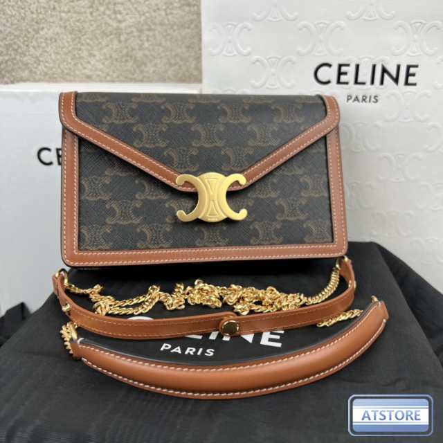 CELINE セリーヌ celine チェーンウォレット ミニ バッグ トリオンフ