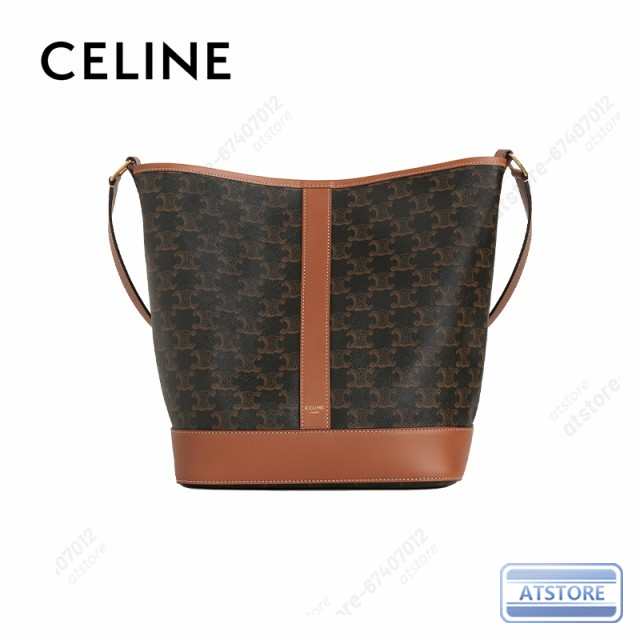 １点限定」CELINE セリーヌ celine ミディアム トリオンフキャンバス ...