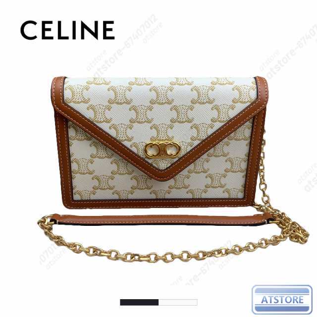 CELINE セリーヌ celine チェーンウォレット ミニ バッグ トリオンフ レディース 送料無料 ファッション｜au PAY マーケット