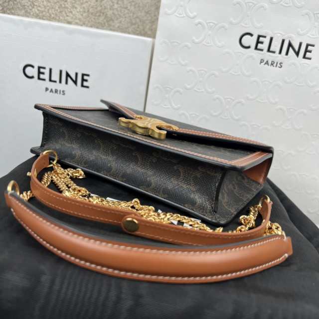 CELINE セリーヌ celine チェーンウォレット ミニ バッグ トリオンフ