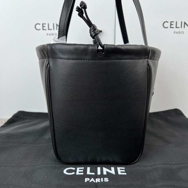 CELINE セリーヌ celine スモール カバ ハンドバッグ ドローストリング