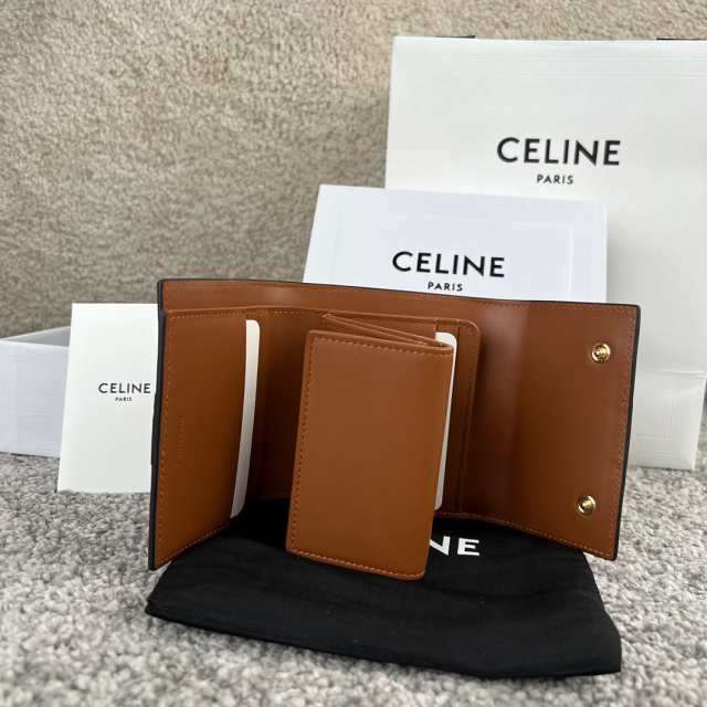 CELINE セリーヌ celine スモール ウォレット トリフォールド