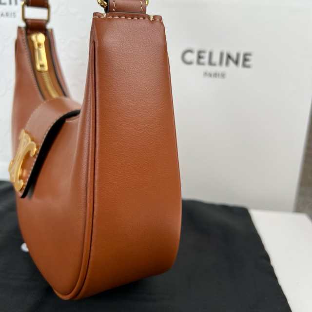 CELINE セリーヌ celine ミディアム AVA（アヴァ） トリオンフ バッグ / スムースカーフスキン タン レディース 送料無料  ファッションの通販はau PAY マーケット - atstore | au PAY マーケット－通販サイト