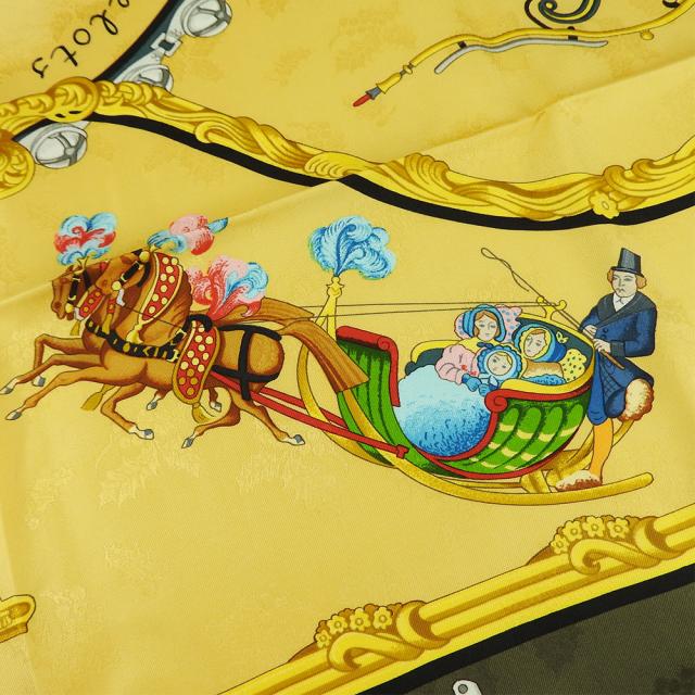 shuuエルメス シルク カレ90 スカーフ PLUMES ベージュ エルメス カレ