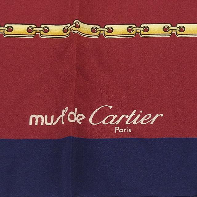 中古 カルティエ Cartier Must de Cartier マスト ドゥ スカーフ 