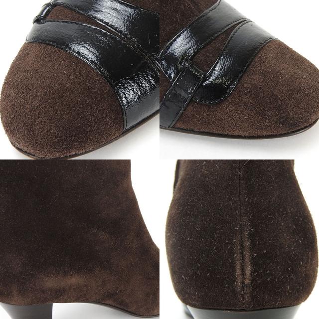 中古 サルヴァトーレ・フェラガモ ショート ブーツ 5 D 日本サイズ約