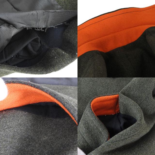 中古 ドルチェ & ガッバーナ Pコート 46サイズ モスグリーン 緑