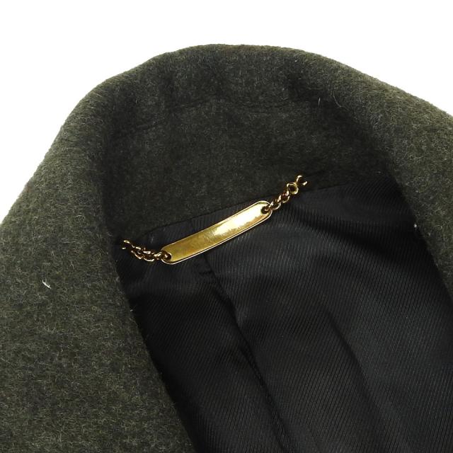 中古 ドルチェ & ガッバーナ Pコート 46サイズ モスグリーン 緑