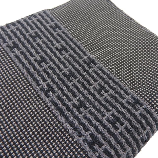 中古 エルメス 手帳カバー アジェンダ エールライン グレー キャンバス