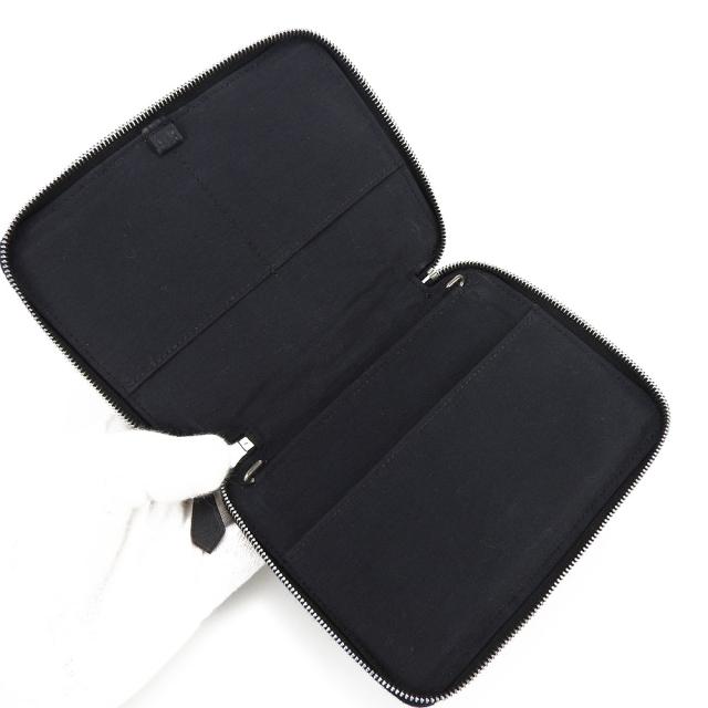 中古 エルメス 手帳カバー アジェンダ エールライン グレー キャンバス  