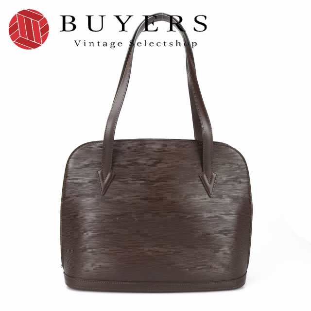 中古 ルイヴィトン トートバッグ エピ モカ ダークブラウン M5228D リュサック LV レディース 女性 LOUIS VUITTON Tote  Bag Epi Leather｜au PAY マーケット