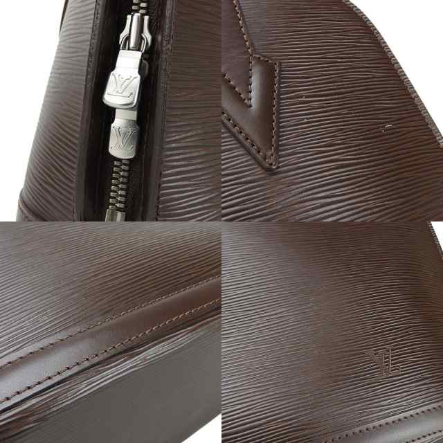 中古 ルイヴィトン トートバッグ エピ モカ ダークブラウン M5228D リュサック LV レディース 女性 LOUIS VUITTON Tote  Bag Epi Leather｜au PAY マーケット