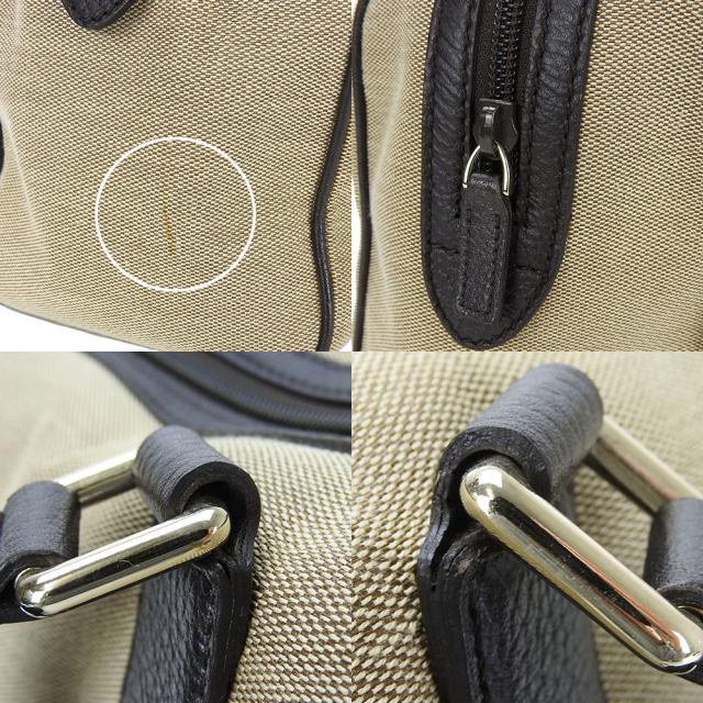 中古 グッチ ボストンバッグ ハンドバッグ 肩掛け 257288 キャンバス