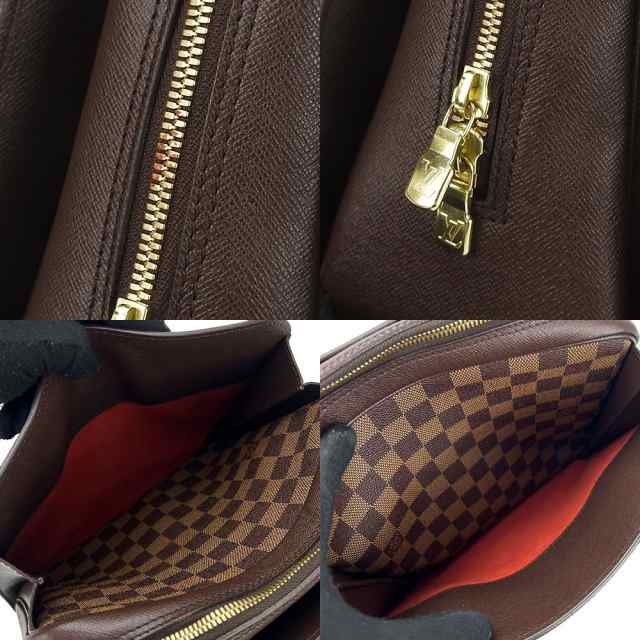 LOUIS VUITTON ルイ・ヴィトン ダミエ トリアナ ハンドバッグ エベヌ N51155 レディース【質屋】