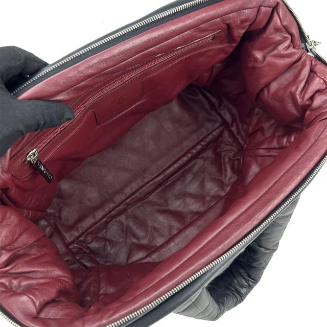 中古 シャネル トート バッグ ボストン コココクーン 13番台 ブラック