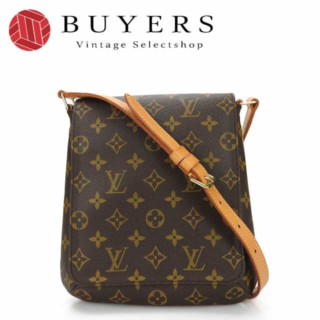 中古 ルイヴィトン ショルダーバッグ モノグラム M51258 ミュゼットサルサショートショルダー LV レディース 女性 肩掛け ゴールド金具