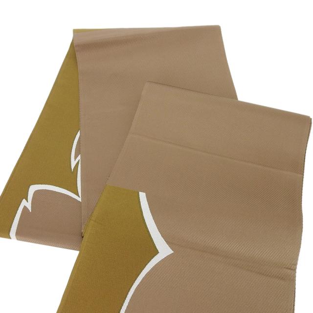 中古  袋帯 ココアブラウン モカ 茶色 お洒落着 六通柄 正絹 シルク 呉服 着物 中古 袋帯 ココアブラウン モカ 茶色 お洒落着 六通柄 正絹 シルク