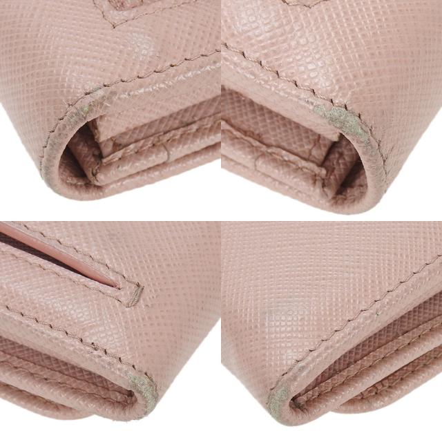 中古 プラダ 長財布 二つ折り 1MH132 サフィアーノ レザー 革