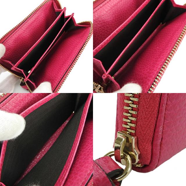 中古 GUCCI グッチ 368877 ラウンドファスナー コインケース スィング 