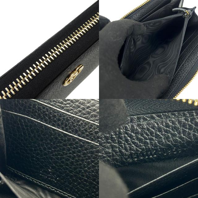 中古 【美品】グッチ ラウンドファスナー 長財布 ジッピー ウォレット
