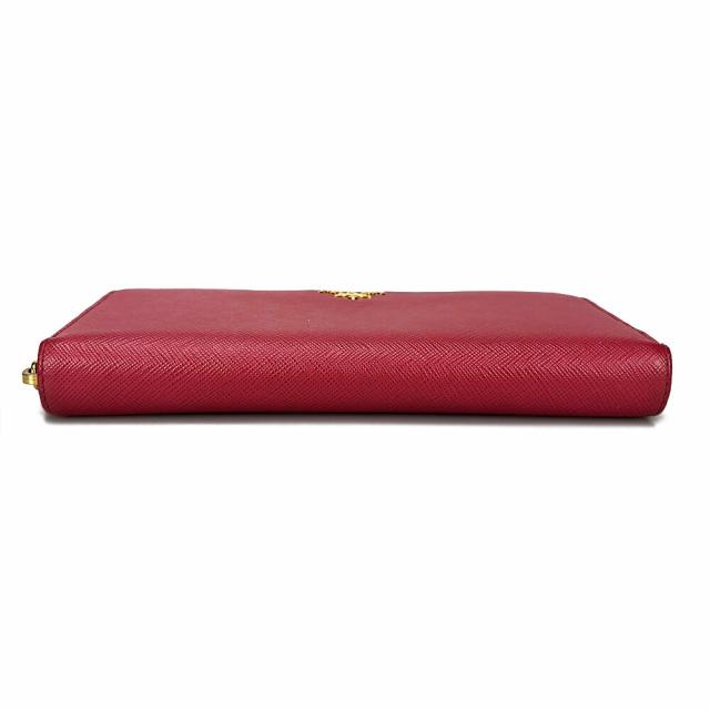 中古 プラダ PRADA 1ML506 ラウンドファスナー長財布 サフィアーノ