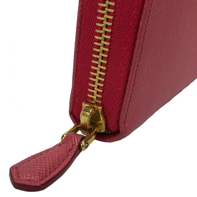 中古 プラダ PRADA 1ML506 ラウンドファスナー長財布 サフィアーノ