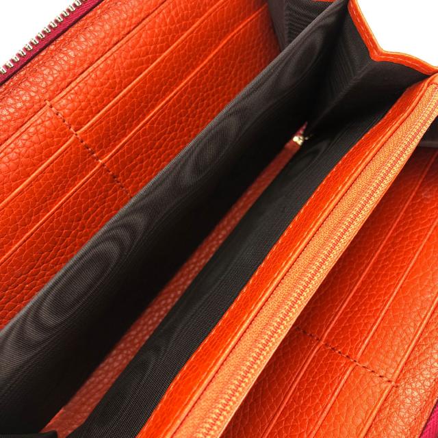 【美品】GUCCI 長財布 バンブー タッセル バイカラー ラウンドファスナー 中古 グッチ ラウンドファスナー 長財布 バンブー タッセル ジッピー