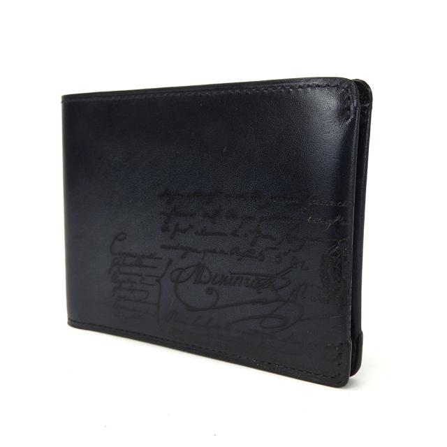 新品未使用 Berluti ベルルッティ マコレ スクリットレザー ウォレット