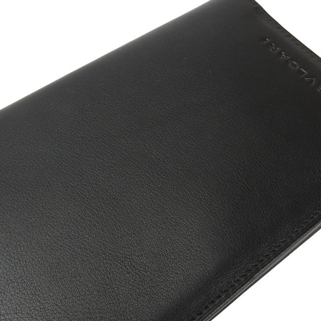 中古 ブルガリ 二つ折り 長札入れ ロングウォレット ブラック 黒 レザー 革 メンズ 男性 財布 小銭入れ無し BVLGARI long wallet black leather_4