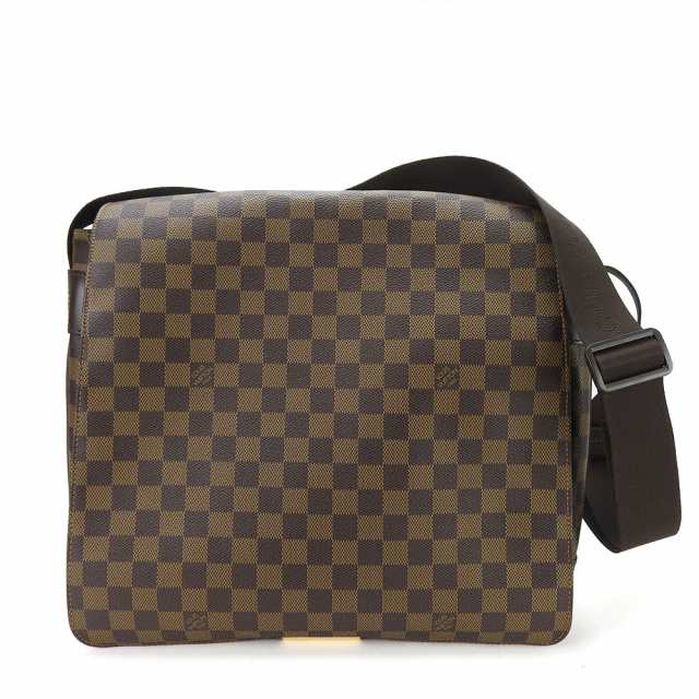 中古 ルイ・ヴィトン ショルダーバッグ バスティーユ N45258 ブラウン メンズ レディース 普段使い LOUIS VUITTON