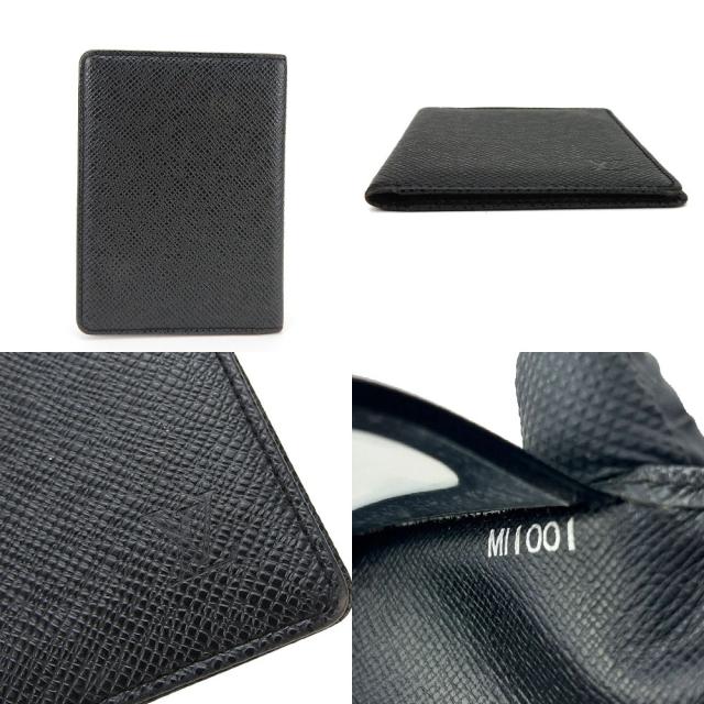 中古 ルイ・ヴィトン カードケース タイガ ブラック アルドワーズ パースケース メンズ 男性 LOUIS VUITTON 中古 ルイ・ヴィトン カードケース タイガ ブラック アルドワーズ