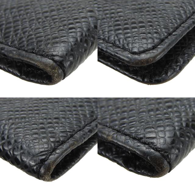 中古 ルイ・ヴィトン カードケース タイガ ブラック アルドワーズ