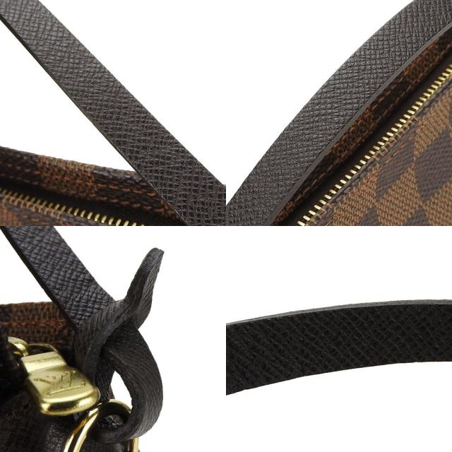 中古 ルイ・ヴィトン ポーチ トゥルースメイクアップ N51982 ブラウン