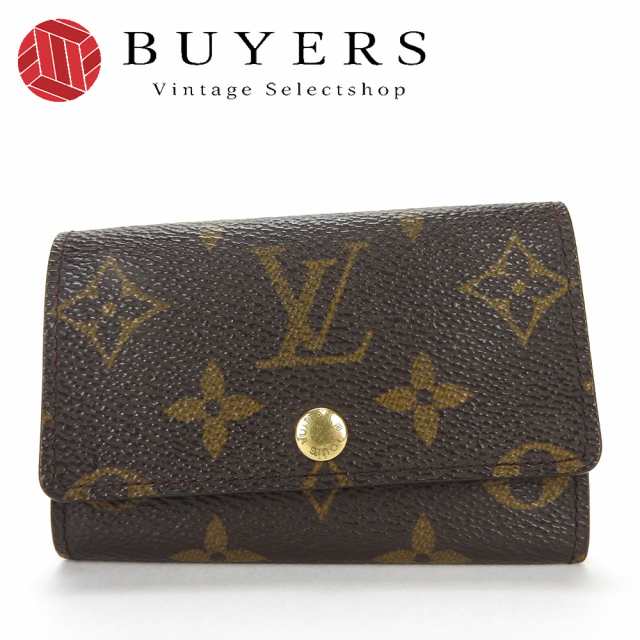 中古 ルイ・ヴィトン キーケース ミュルティクレ6 M62630 ブラウン - 6連 LV レディース 女性 LOUIS VUITTON