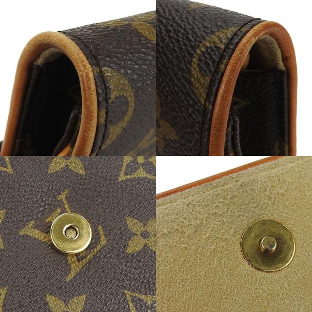 中古 ルイ・ヴィトン ショルダーバッグ ポシェットツインGM M51852 モノグラムキャンバス ブラウン - レディース 女性 LOUIS VUITTON_5