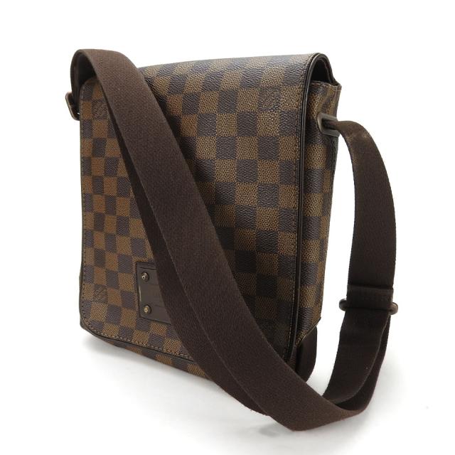 ルイヴィトン ダミエ エベヌ ブルックリン MM ショルダーバッグ LOUIS VUITTON ダミエ・エベヌ ブルックリン MM ショルダーバッグ ルイ