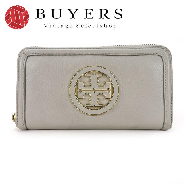 tory burch トリーバーチ 長財布 グレー