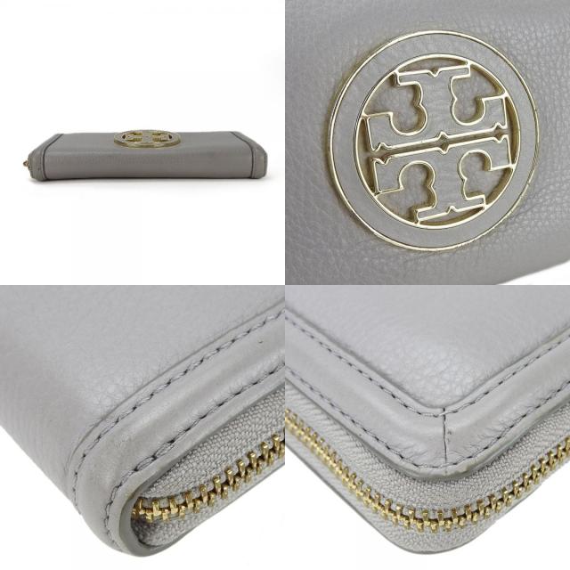 tory burch トリーバーチ 長財布 グレー