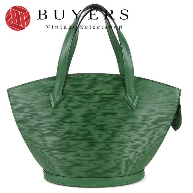 中古 ルイ・ヴィトン ハンドバッグ サンジャック M52274 エピレザー ボルネオグリーン ゴールド金具 普段使い レディース 女性 LOUIS VUITTONの通販は 38,610円