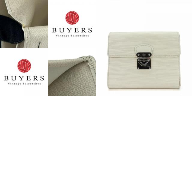 LOUIS VUITTON ルイヴィトン エピ ポルトフォイユ コアラ コンパクトウォレット 三つ折り財布 ケース ホワイト レザー M5801J シルバー金具 LOUIS VUITTON（ルイ・ヴィトン） モノグラム ポルトフォイユ・コアラ