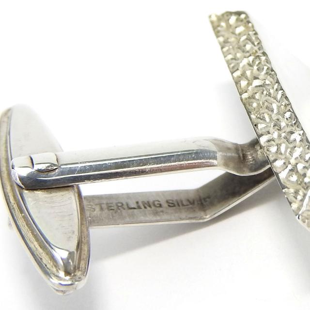 中古 カフス Asprey アスプレイ スターリングシルバー シルバー