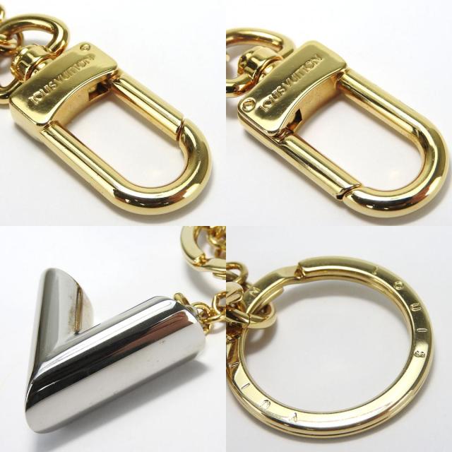 中古 ルイ・ヴィトン キーリング ポルトクレ ナイトライト MP1842