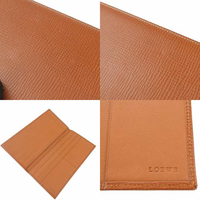 LOEWE(ロエベ) 名刺入れ - ダークブラウン レザー