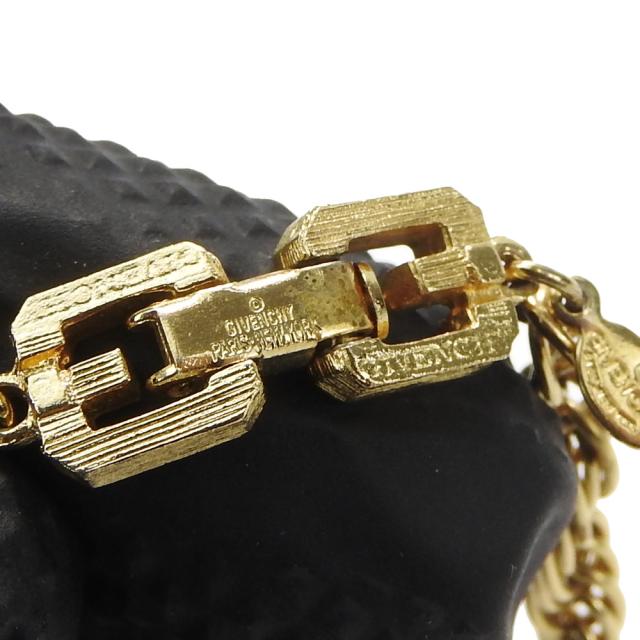 中古 ジバンシー ブレスレット メタル ゴールド チェーン アクセサリー