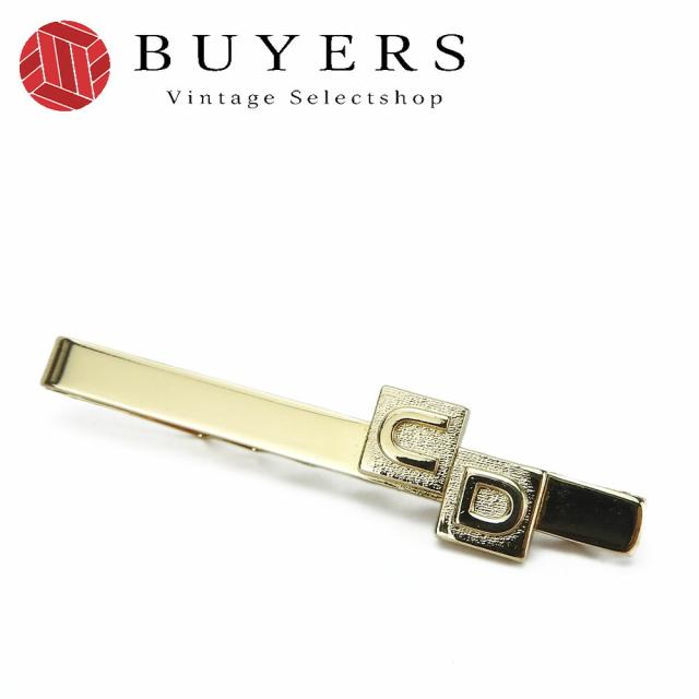 中古 クリスチャンディオール タイピン メタル ゴールド スーツ アクセサリー おしゃれ メンズ 男性 Christian Dior