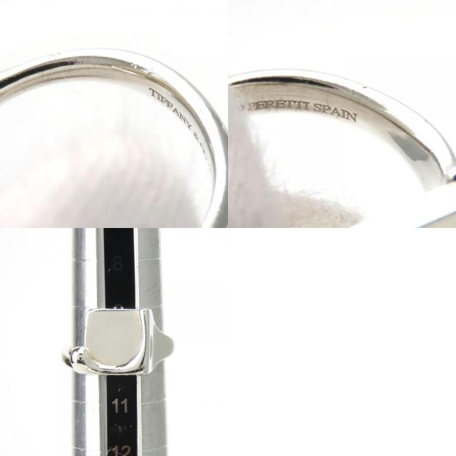 中古 ティファニー リング・指輪 スプラッシュスクエア シルバー925 約6.1g シルバー 約＃10 エルサペレッティ アクセサリー レディース 女性 TIFFANY&Co.