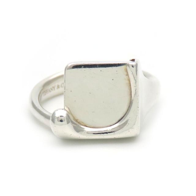 中古 ティファニー リング・指輪 スプラッシュスクエア シルバー925 約6.1g シルバー 約＃10 エルサペレッティ アクセサリー レディース 女性 TIFFANY&Co.